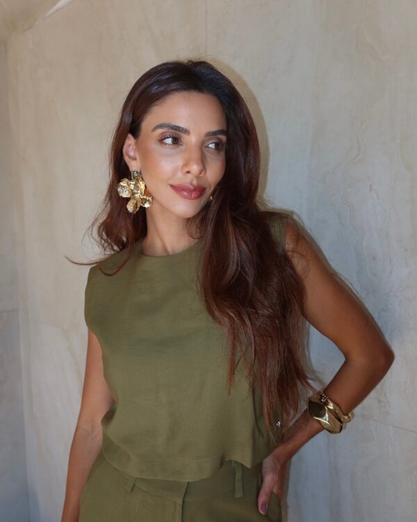 CONJUNTO CALCA E BLUSA BOTOES - Imagem 3