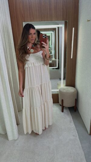 VESTIDO LONGO CHIFFON