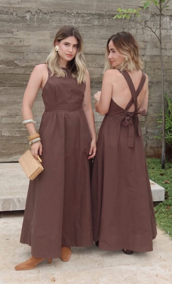 VESTIDO MOCHA - Imagem 3