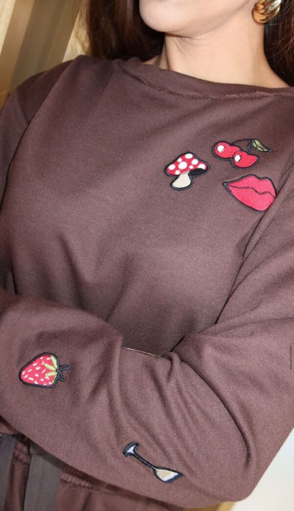 CONJUNTO MOLETOM APLIQUES - Imagem 4