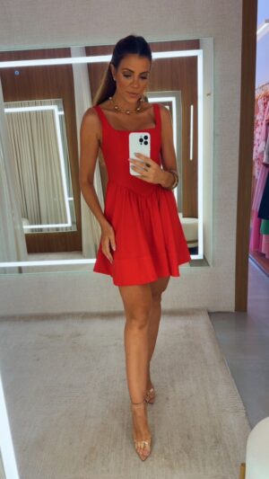 VESTIDO DOM VERMELHO